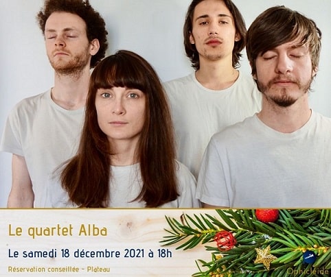 Voir  Concert du Quartet Alba : Présentation permier EP 